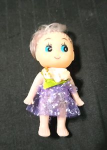 Baby Kids Doll Purple