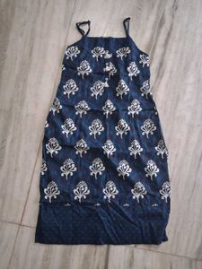 Navy Blue Ethnic Kurta Suit