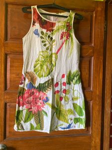 Floral Sleeveless Mini Dress