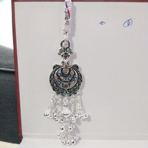 Pure 97Silver Saree Waist key, चटका, कमरबंद, जुड़ा