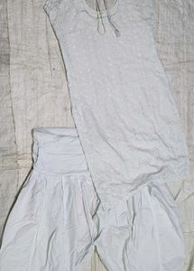 Elegant Grey Palazzos salwar with pocket