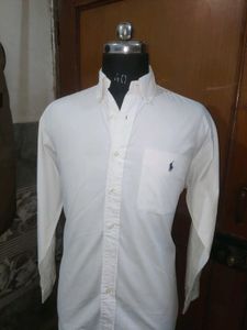Classic White Polo Ralph Lauren Shirt