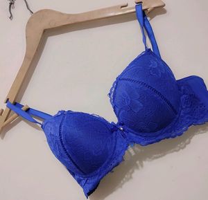 Blue 🔵 Beautiful Light Padded Bra 34  Size