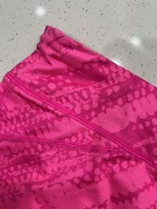 Pink Patterned Swimming Leggings