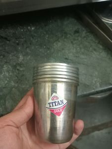 Small Stainless Steel Gilas Pack 6