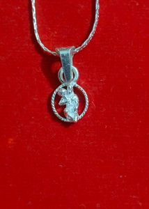 Real silver mini hanumana pendent new design