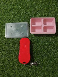 Ice Cube Tray with free mini power Bank