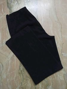 Premium Carlisle Black Crepe Georgette Trousers
