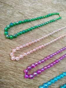 Set of 4 Beaded Necklaces