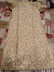 Men's Cream Embroidered Sherwani