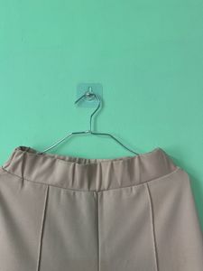 Stylish Beige Wide-Leg Pants