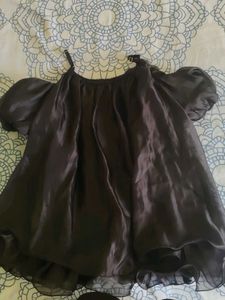 Black Off-Shoulder Party Dress