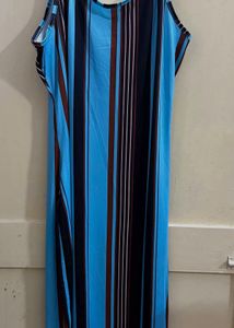 Striped Spaghetti Strap Dress