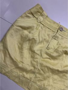 Yellow Mini Skirt