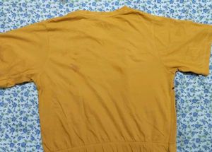 Yellow "Cool Badyirl" Graphic Tee