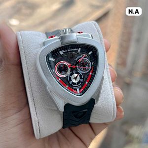 Lamborghini luxury chronograph watch with unique s