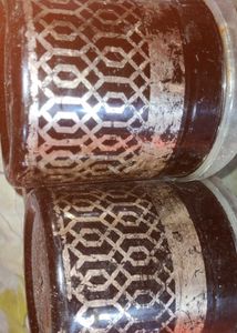 Set of 2 Brown Food Storage Containers