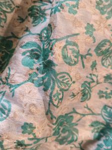 PURE TUSSAR &amp; GEORGETTE DUPATTA UNSTICHED SUIT