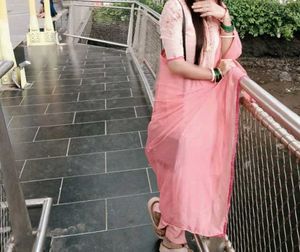 Elegant Pink Salwar Kameez Suit
