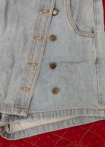 Denim Skort