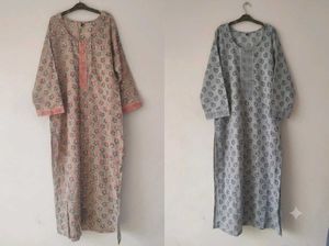 SET OF 2 COTTON KURTAS