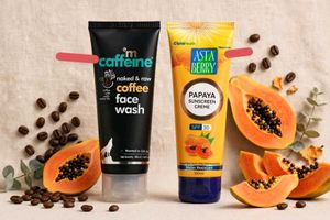 Caffeine Face Wash &amp; Sunscreen Creme