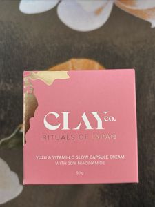 Clay.co Yuzu & Vitamin C Glow Capsule Cream