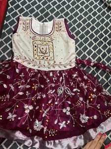 baby girl party wear dress / frock