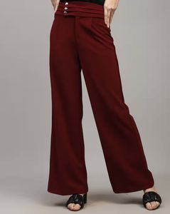Stylish Wide Leg Trousers