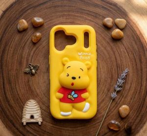 New iPhone 17 pro Cute Winnie the Pooh Phone Case