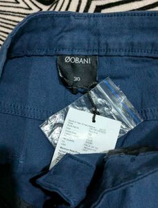 Classic Blue Denim bermuda