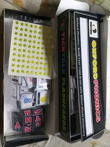 Ticktalk flashcards &amp; Oxford phonics