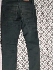 Dark Grey Denim Jeans