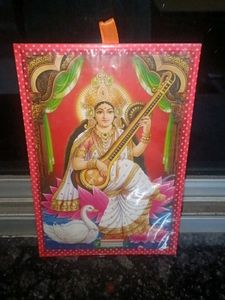 Saraswati Idol with Swan