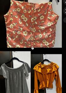 3 crop Tops for SALE