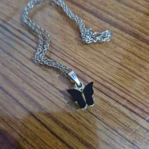 Butterfly Pendant Necklace