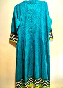 Westside Green Anarkali Kurta In Size L