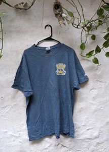 Vintage Blue Graphic T-Shirt 2014