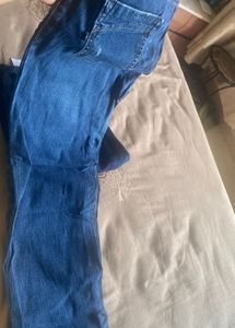 Dark Blue Denim Jeans