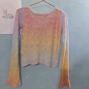 ombre cardigan