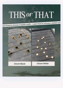 Clover Necklace & Earrings Set