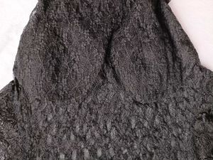 Elegant Black Lace Fit &amp; Flare Dress