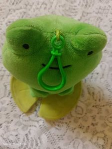 Cute Frog Plush Keychain