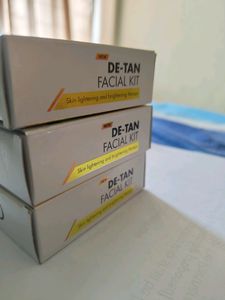 Brightening Detan Facial Kit Pack Of 3