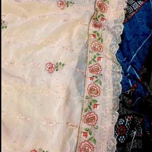 Embroidered Kurta Set with Dupatta
