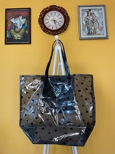 BEAUTIFUL TRANSPARENT TOTE BAG