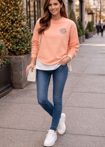 Peach Sweatshirt
