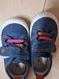 Cute Denim Toddler Shoes