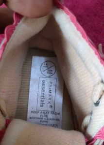 Cute Pink Baby Sneakers