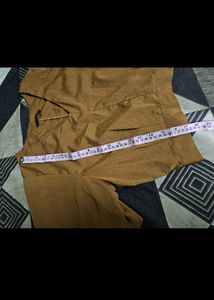 brown crop top